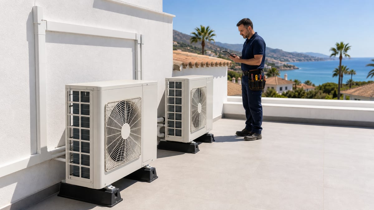 Sistema de climatización industrial